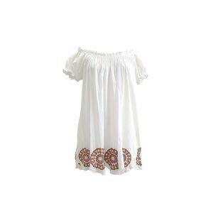 Boho beaded medallion top by Kas Designs